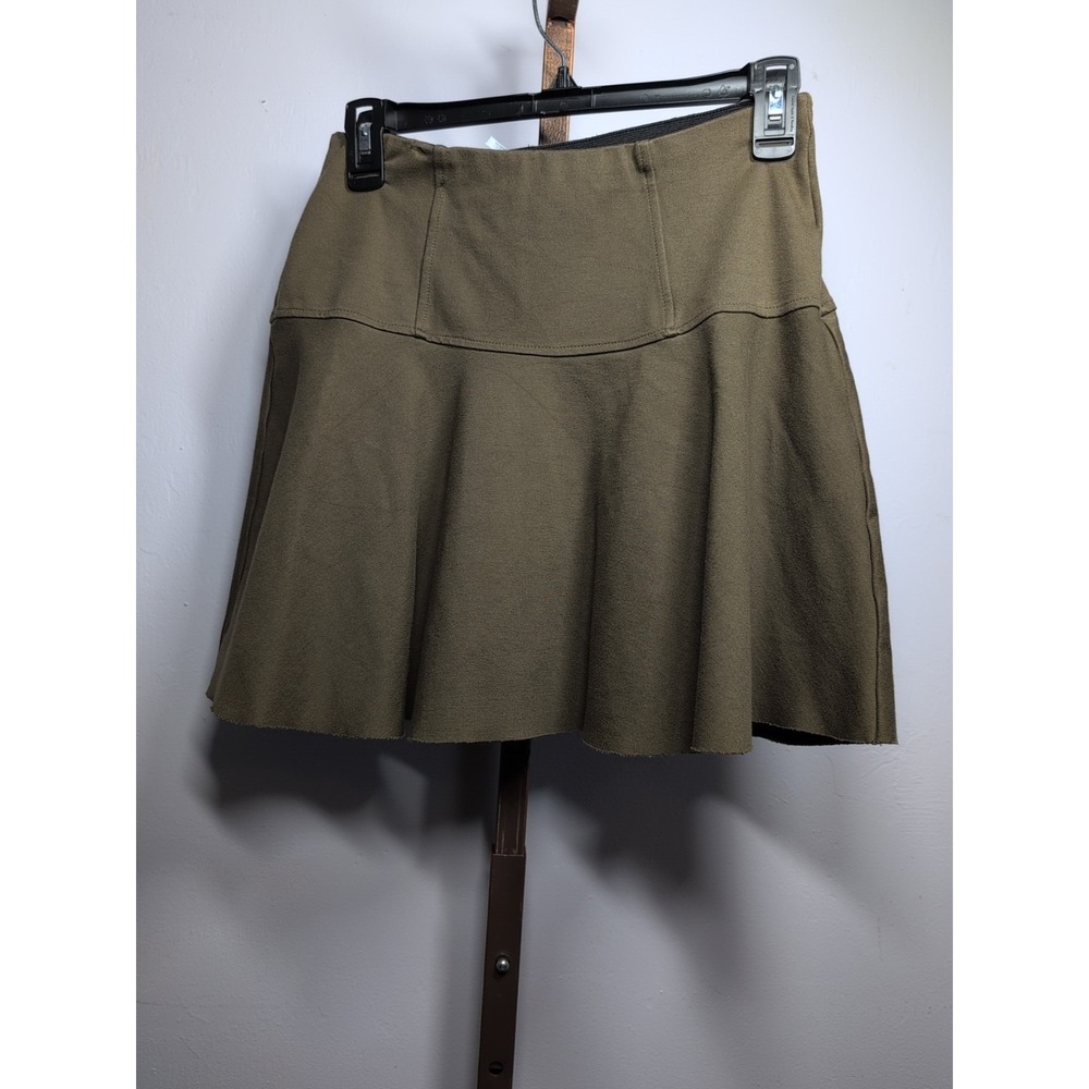 Free People Womens Ruffle‎ A Line Mini Skirt Small